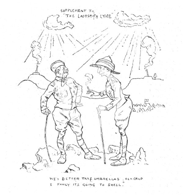 'Humours of the Siege', 1902. Artist: Unknown.