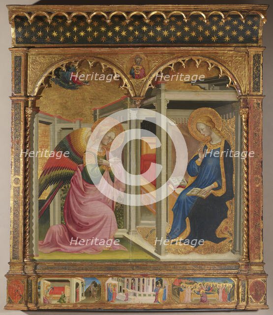 The Annunciation, c1430. Creator: Stefano d'Antonio di Vanni.