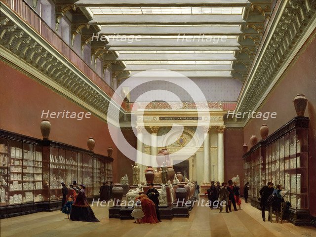 La Galerie Campana. Artist: Giraud, Sébastien Charles (1819-1892)