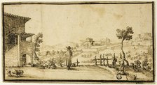 View of San Miniato and San Francesco al Monte Outside Florence, n.d. Creator: Valerio Spada.