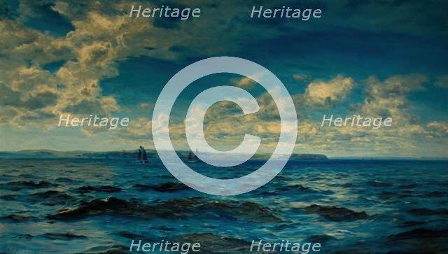 Summer Time Off Cornwall, 1883. Creator: Henry Moore.