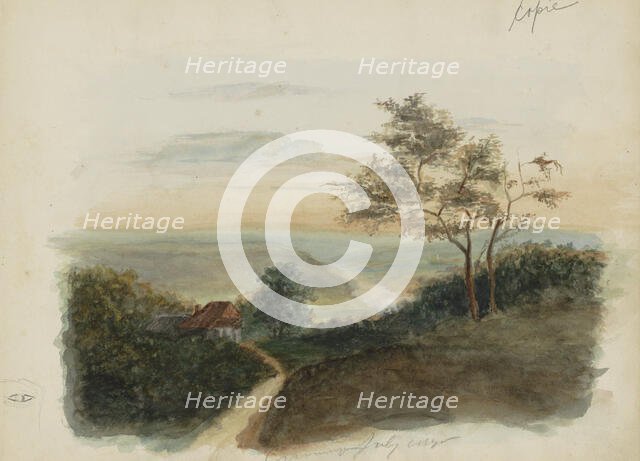 Landscape in Groningen, 1896. Creator: Christiaan Huidekoper.