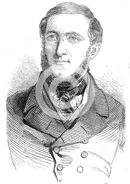 Mr. Wallace, composer of the new opera of "Maritana", 1845. Creator: Unknown.