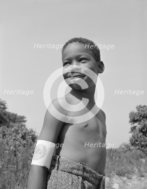 Junior air raid warden, Washington, D.C., 1942. Creator: Gordon Parks.