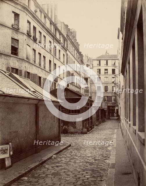 Passage des Deux-Soeurs de la rue Lafayette, c. 1867. Creator: Charles Marville.
