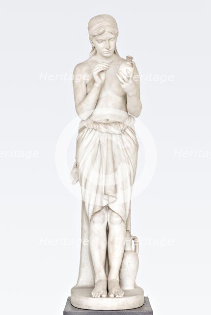 The pottery painter, 1883. Creator: Vilhelm Bissen.