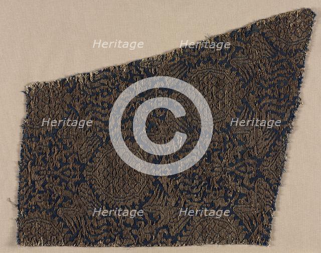 Lampas with phoenixes and palmettes, late 1200s or 1300s. Creator: Unknown.