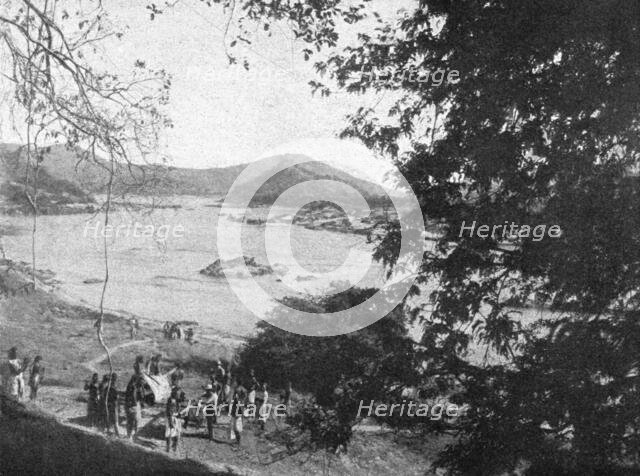 ''Les rapides du Zambeze a Kebrabassa; Afrique Australe', 1914. Creator: Unknown.