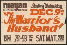 The Warrior's Husband, Los Angeles, [193-]. Creator: Unknown.