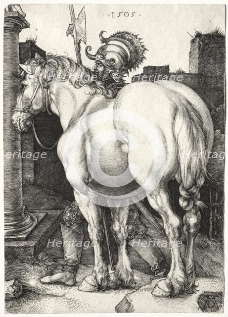 The Large Horse, 1505. Creator: Albrecht Dürer (German, 1471-1528).