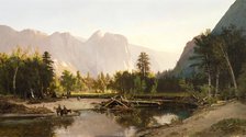Yosemite Valley (image 1 of 2), 1875. Creator: William Keith.
