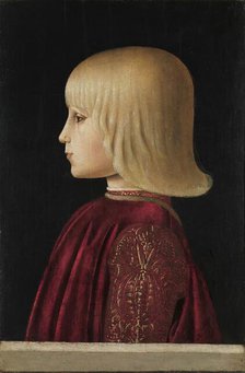Portrait of a Boy. (Guidobaldo Da Montefeltro?), 1483. Creator: Piero della Francesca.