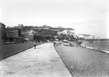 The Esplanade at Dover, Kent, 1890-1910. Artist: Unknown