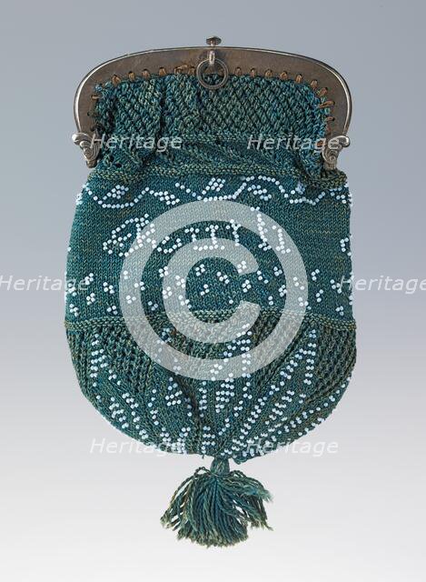 Coin purse, American, 1830-50. Creator: Unknown.