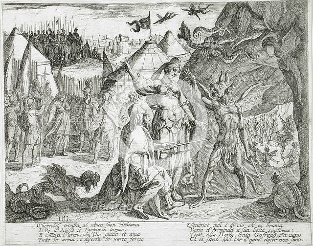 Canto IV, 16th century. Creator: Antonio Tempesta.