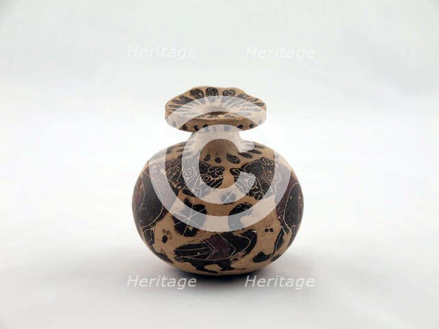 Aryballos (Cointainer for Oil), 625-600 BCE. Creator: Unknown.