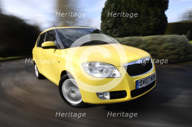2008 Skoda Fabia 2. Artist: Unknown.