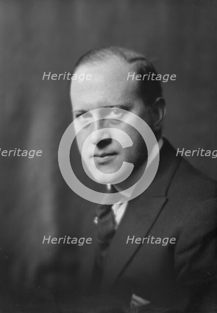 Mr. F.E. Casey, portrait photograph, 1918 Feb. 8. Creator: Arnold Genthe.