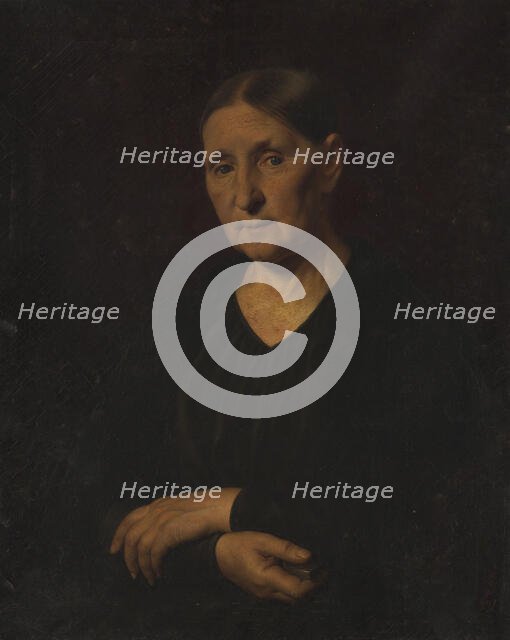 Portrait of a woman, arms crossed. Creator: Fedor Petrovic Cumakov.