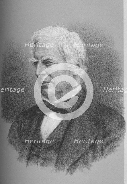 Robert Lowe, Viscount Sherbrooke, British politician, 1873 (1883). Artist: Unknown.