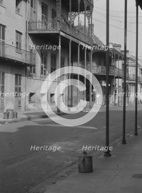 Dauphine Street, New Orleans, between 1920 and 1926. Creator: Arnold Genthe.