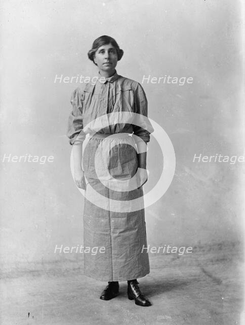 Abby Scott Baker, Occoquan Uniform, 1917. Creator: Harris & Ewing.