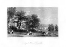Asgill House, Richmond upon Thames, 19th century.Artist: T Fleming