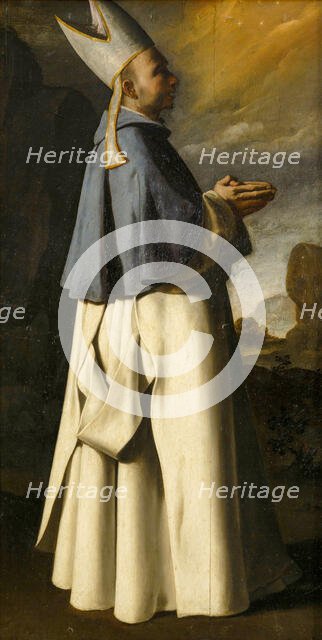 Saint Hugh of Grenoble, 1637-1639. Creator: Zurbarán, Francisco, de (1598-1664).