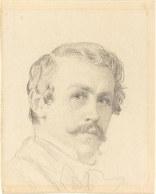 Self-Portrait, c. 1850. Creator: Eastman Johnson.