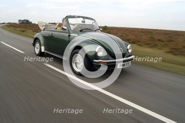 1978 Volkswagen Beetle Cabriolet. Artist: Unknown.