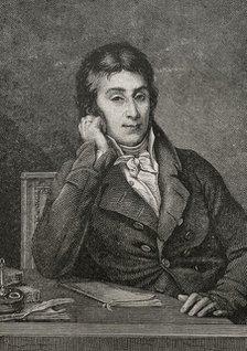 Camille Jordan, (1771-1821), French politician, 1879.  Creator: Unknown.