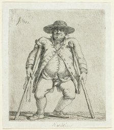 Beggar Man, 1787. Creator: Jean Pierre Norblin.