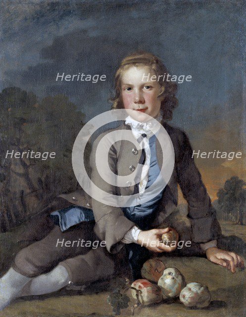 'Boy with apples', 1729-1740. Artist: Richard Wilson.
