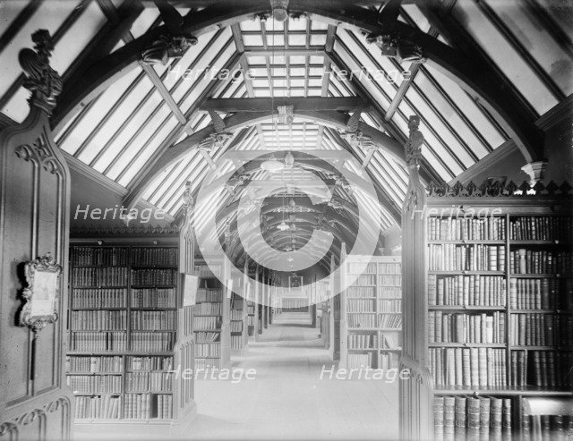 Library, St Johns College, Oxford, Oxfordshire, c1860-c1922. Artist: Henry Taunt