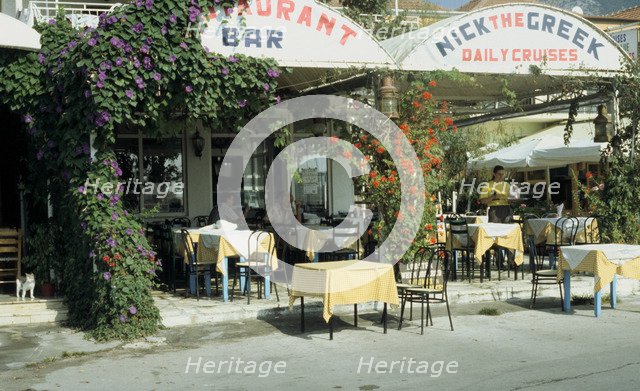 Taverna, Nidri, Levkas, Greece.