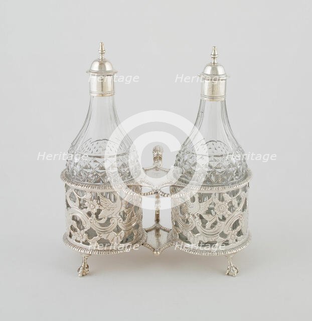 Cruet Set, Dublin, c. 1760. Creator: Thomas Williamson.