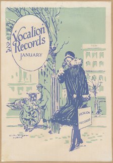 Vocalion Records Bulletin, 1920s. Artist: Curtis