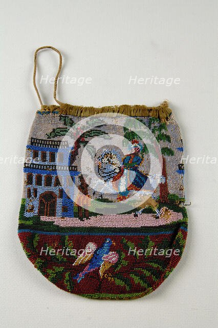 Pouch, American, 1830-60. Creator: Unknown.