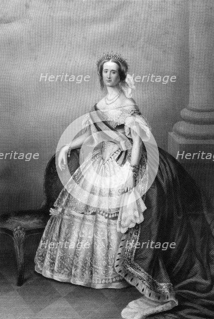 The Empress of the French, c1860.Artist: DJ Pound