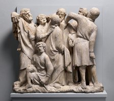 Relief of the Betrayal and Arrest of Jesus, French, 1264-88. Creator: Unknown.