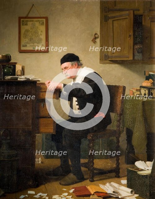 Where Is It?, 1882. Creator: Henry Stacy Marks.