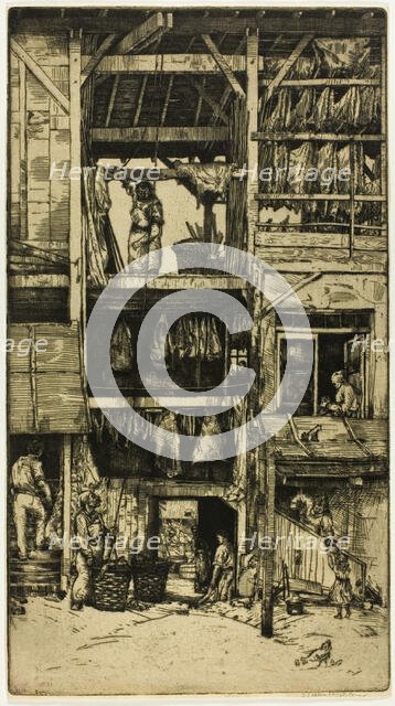 The Tannery, 1901. Creator: Donald Shaw MacLaughlan.