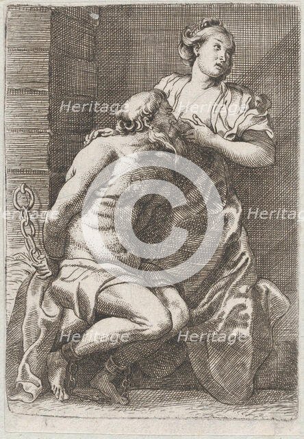 Cimon and Pero, ca. 1630-1700. Creator: Anon.