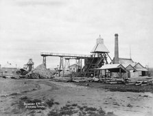 Charters Towers Brilliant G M Coy mine, 1894. Creator: Poul C Poulsen.