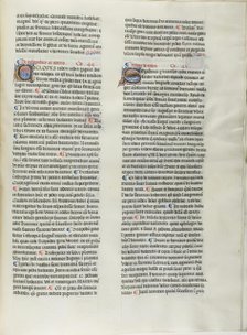 Folio Fourteen from Burchard of Sion's De locis ac mirabilibus mundi, or an Illuminated..., c. 1460. Creator: Burchard of Mount Sion.