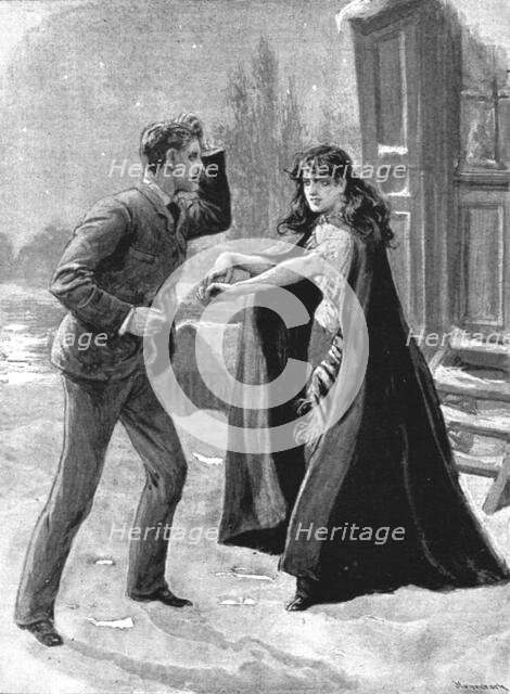 ''Scenes now being acted in the London Theatres; " The Trumpet Call" at the Adelphi Theatre', 1891. Creator: Charles Joseph Staniland.