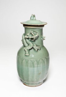 Vase with Lizard, Song dynasty (960-1279). Creator: Unknown.