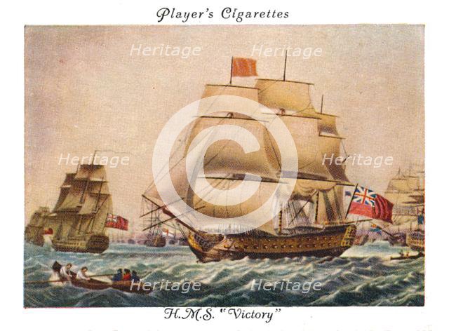 H.M.S."Victory", 1936. Creator: Unknown.