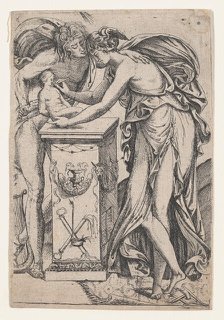 Apollo and the Spirit of Sculpture, 1607-61. Creator: Pierre Biard.