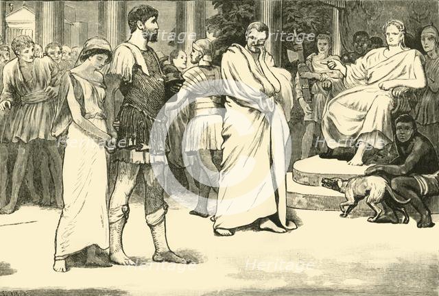 'Virginia in the Forum', 1890.   Creator: Unknown.